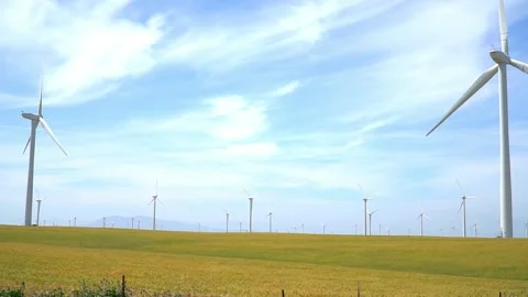 Wind farm Stock-Footage 161846206