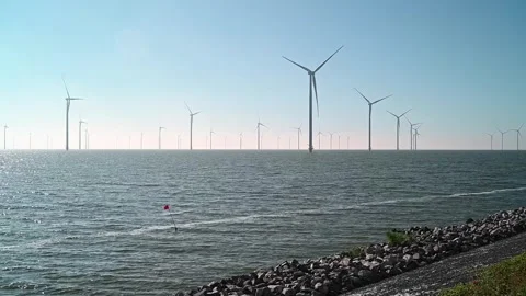 Wind farm Stock Footage 251870259
