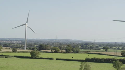 Wind Farm Stock Footage 277687892