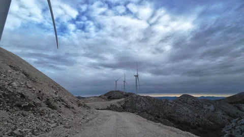 Wind farm. Stock Footage 289125102