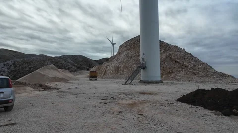 Wind farm. Stock Footage 289191009