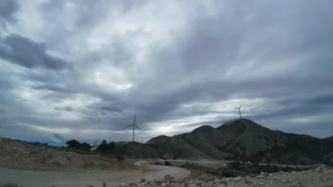 Wind farm. Stock Footage 289191332