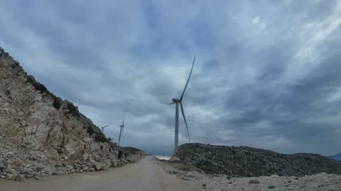 Wind farm. Stock Footage 289192261