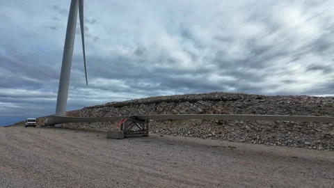 Wind farm. Stock Footage 289192918