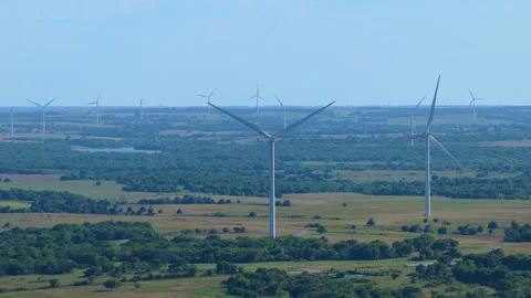 Wind Farm Stock Footage 339217209