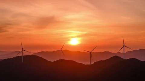 Wind Farm 库存影片 341117225
