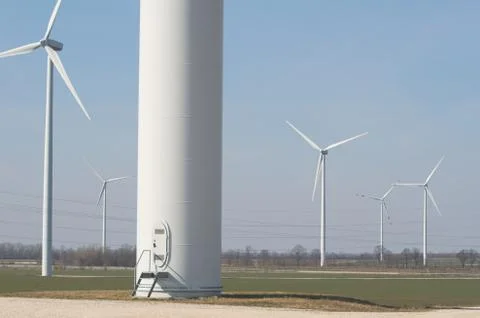 Wind Farm Horizontal Stock Photos