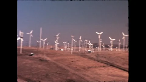 Wind Farm Landscape Stock Footage 276291894
