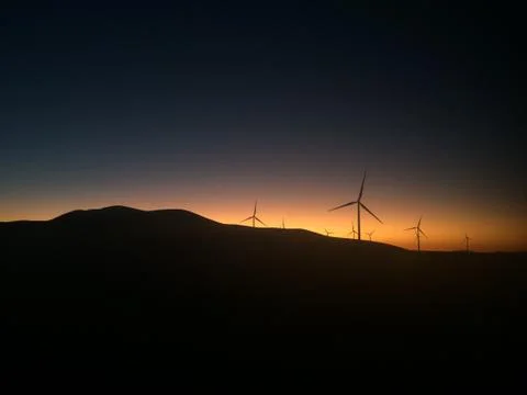 Wind Farm 스톡 사진