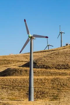A Wind Farm Stock Photos