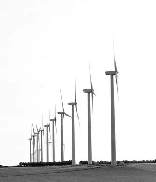 Wind farm Stock Photos