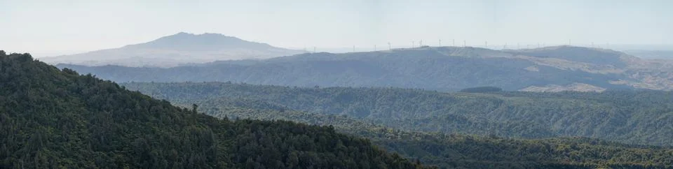 Wind farm Stock Photos