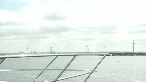 Wind farm in Sweden  Stock Footage 43317319
