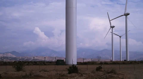 Wind farm three Stock Footage 26123088