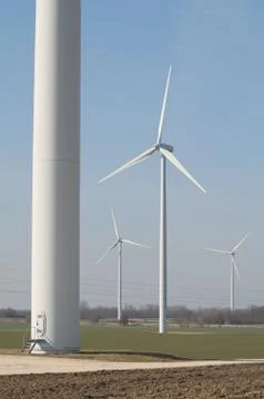 Wind Farm Vertical Stock Photos