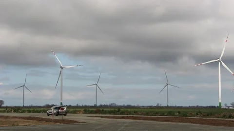 Wind Farm2 Stock Footage 49266380