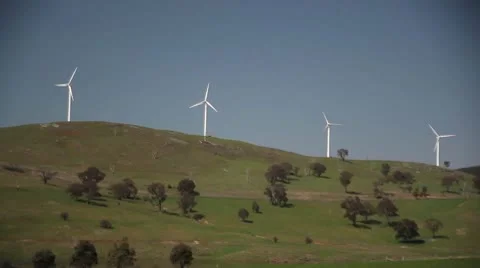 Wind farm_LDA P 00324 Stock Footage 9630025