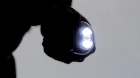 Wind up Flashlight Stock Footage 23248004