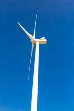 Wind generator close up Foto stock