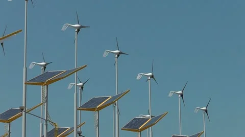 Wind generator Stock Footage 11131752