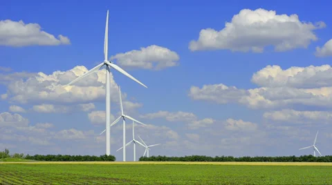 Wind Generator Stock Footage 34562871