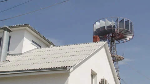 Wind generator Stock Footage 47476707