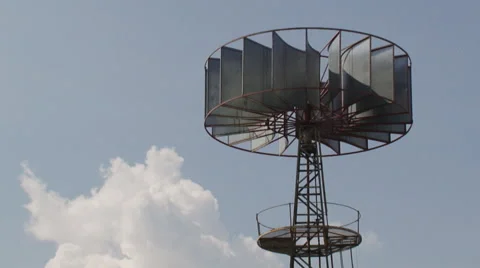 Wind generator Stock Footage 47476857