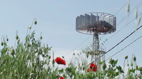 Wind generator Stock Footage 47477407