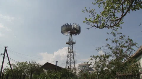Wind generator Stock Footage 47477448