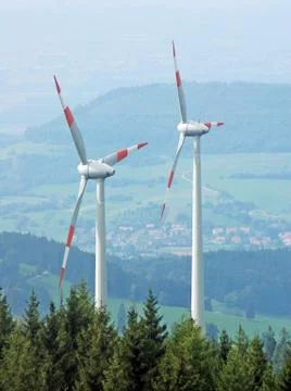 Wind generator Stock Photos