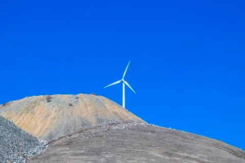 Wind generator. Stock Photos