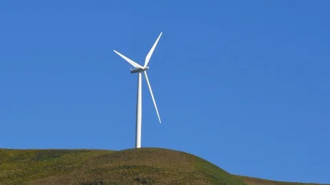 Wind Generator Time Lapse, Maryhill, Washington Stock Footage 107791515