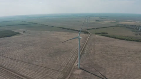 Wind generators for the locality Stock-Footage 244482035
