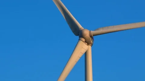 Wind generators over sky background 库存影片 70519712
