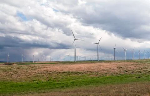 Wind generators Stock-Fotos