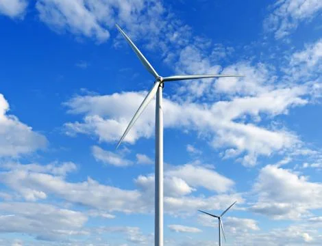 Wind generators Foto stock