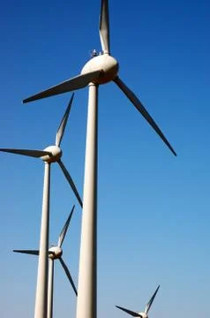 Wind generators Stock Photos