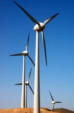 Wind generators Stock Photos