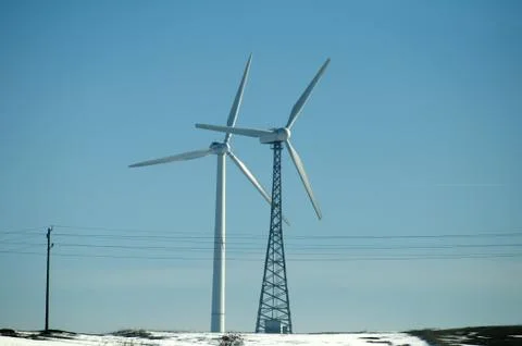 Wind generators Stock Photos