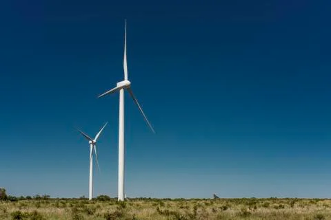 The wind generators Stock Photos