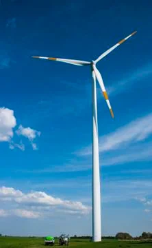 Wind generators turbine Stock Photos