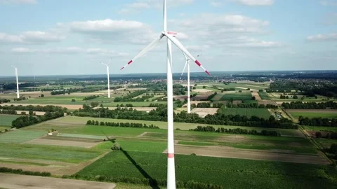 Wind Generators, Windräder Stock Footage 157969516
