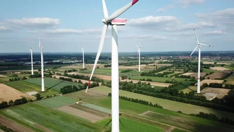 Wind Generators, Windräder 動画素材 158094909