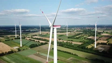 Wind Generators, Windräder 動画素材 158095915