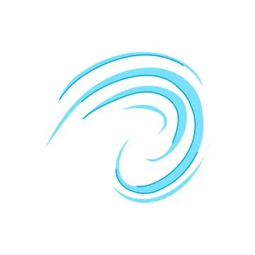 Wind gust lines representing motion and speed Stock Illustration