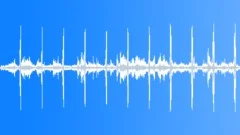 Wind gusts rattling large metal door 01 Sound Effect