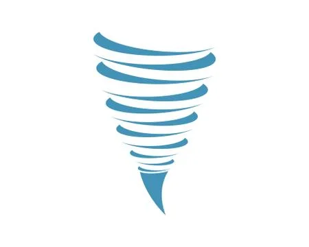 Wind icon logo vector illustration Illustrazione stock