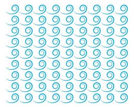 Wind icon logo vector illustration Stockillustratie