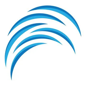 Wind icon vector Stock Illustration