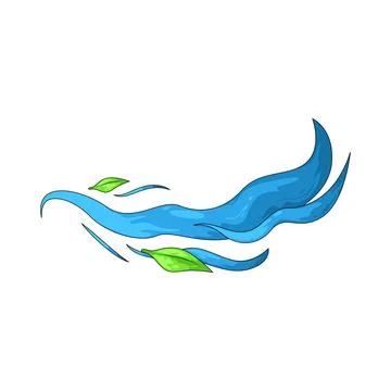 Wind illustration 스톡 일러스트